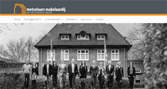 Desktop Screenshot of metselaarsmakelaardij.nl