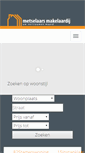 Mobile Screenshot of metselaarsmakelaardij.nl